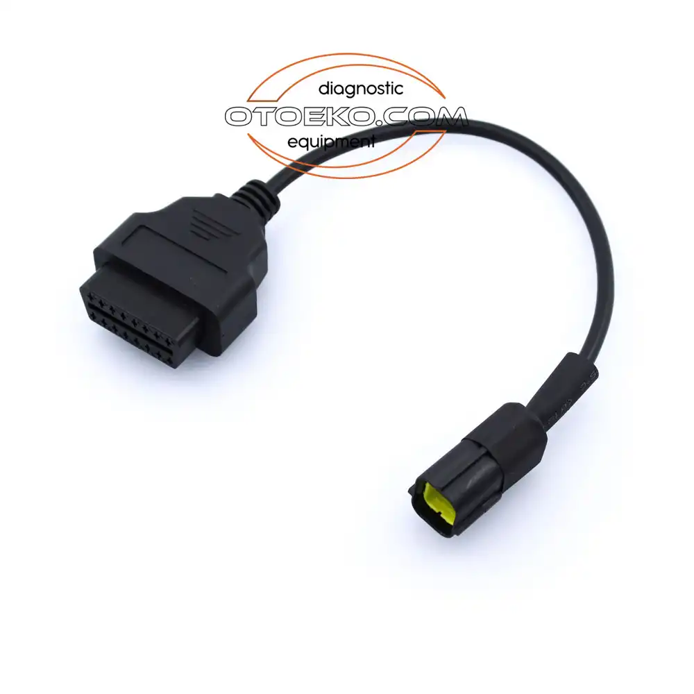 كابل ووصلة الفحص والتشخيص الصناعية Kubota 4 Pin - Obd2 (Otoeko) عالية الاعتمادية - 12